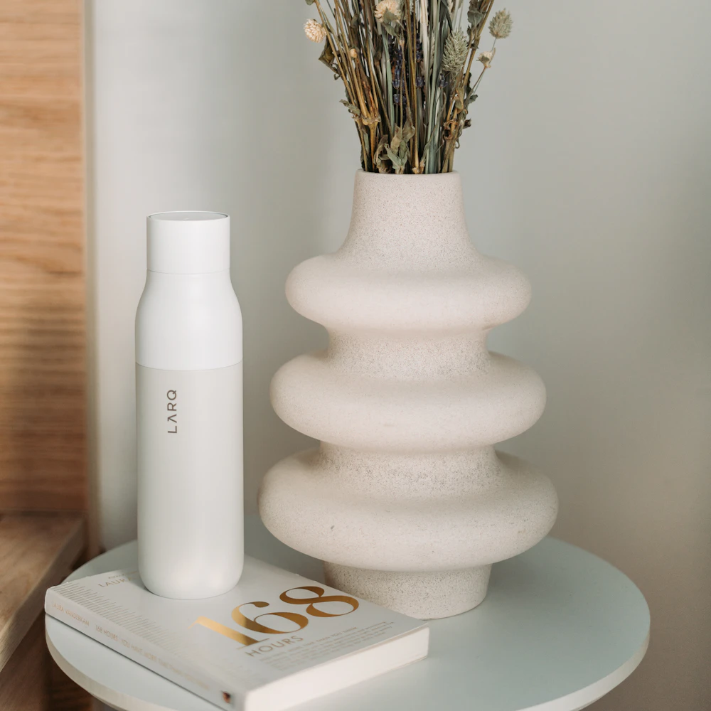 White Ceramic Flower Vase